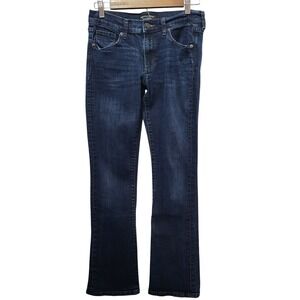 Banana Republic Slim Bootcut Dark Wash Denim Jeans Women's Size 27/4 Regular
